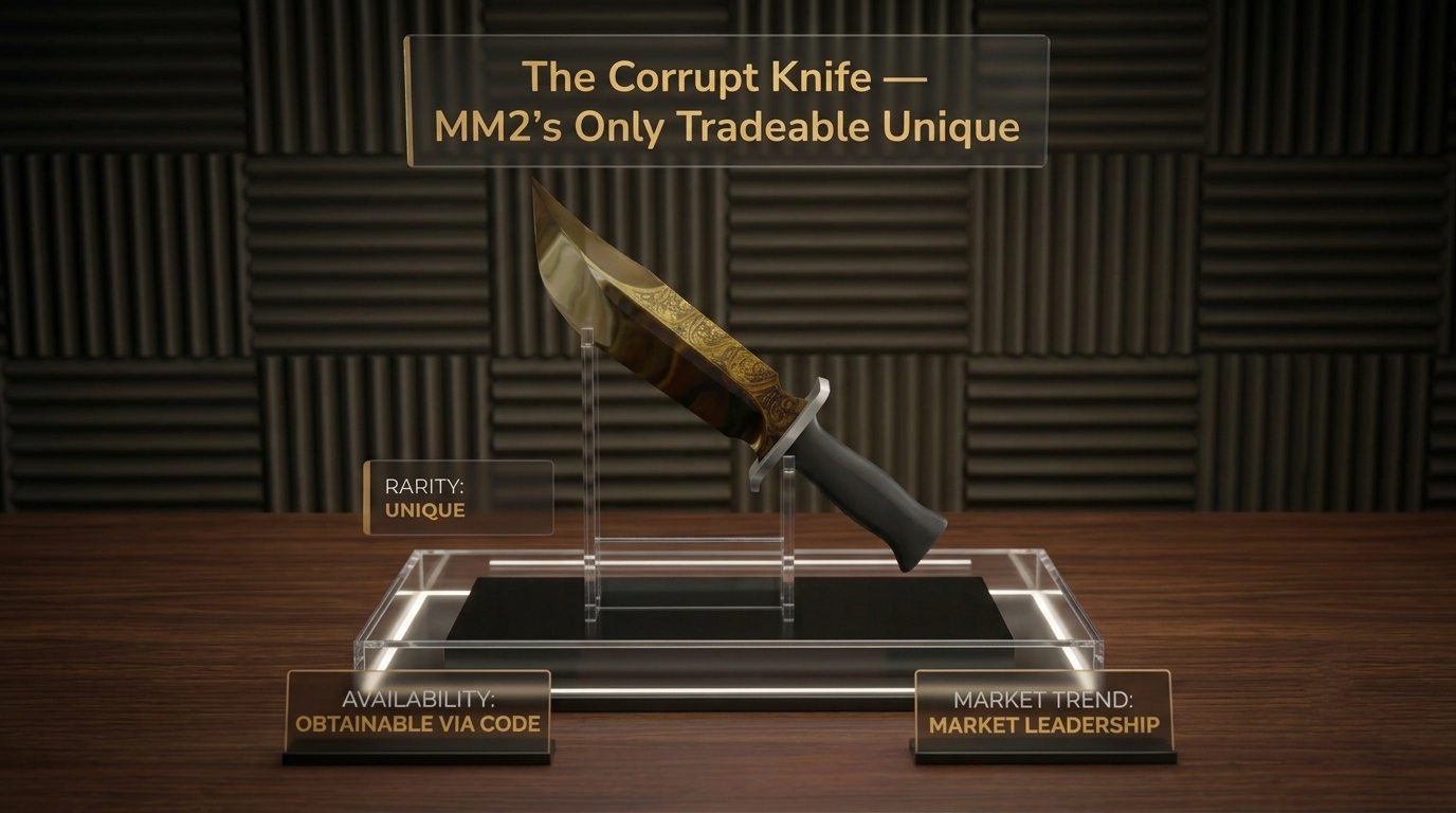 The Corrupt Knife — MM2's Only Tradeable Unique