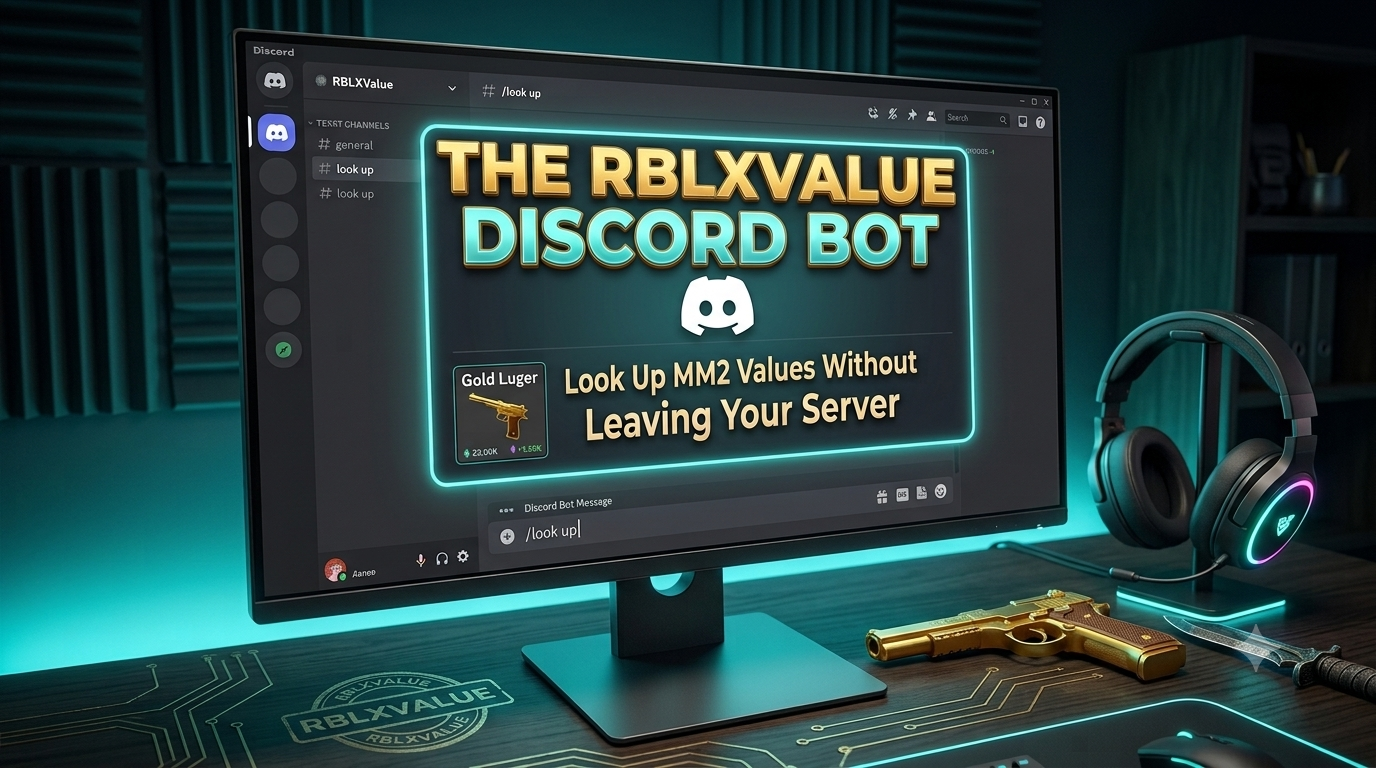 The RBLXValue Discord Bot — Look Up MM2 Values Without Leaving Your Server