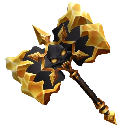 Gold Icecrusher — MM2 unique knife