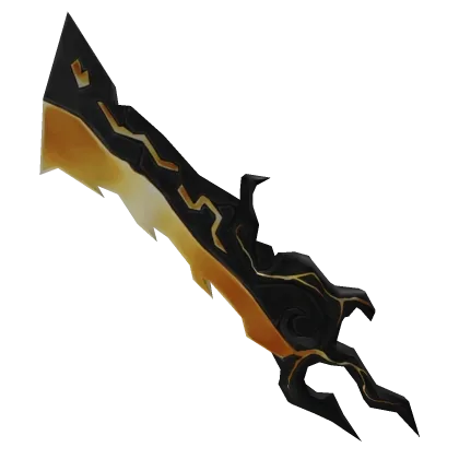 Gold Elderwood Blade — MM2 unique knife