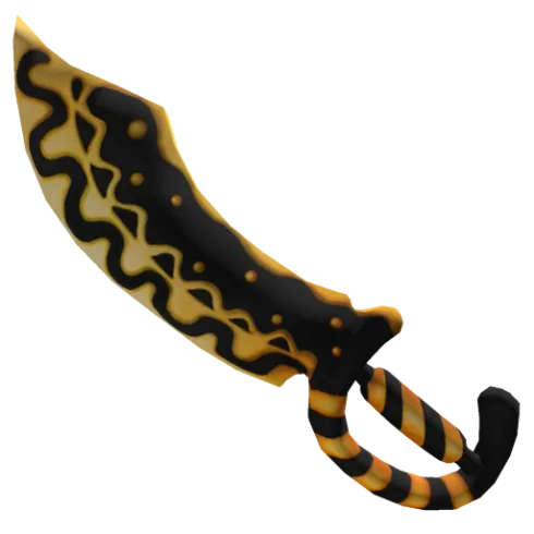 Gold Gingerscythe — MM2 unique knife