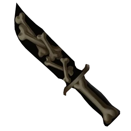 Bones Knife 2024 — MM2 uncommon knife