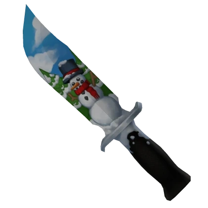 Snowman Knife 2024